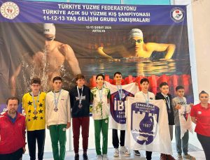 Denizlili yüzücü Türkiye şampiyonu oldu