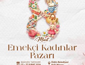 Didimli kadınlar ürünlerini halkla buluşturacak