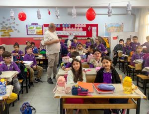 Efelerli çocuklara çevre bilinci anlatıldı