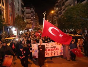 İncirliova’da Ramazan ayını Fener Alayı ile karşıladılar