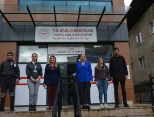 Kaymakam Küpeli Kan, Nazilli’de sağlık çalışmalarını yerinde inceledi