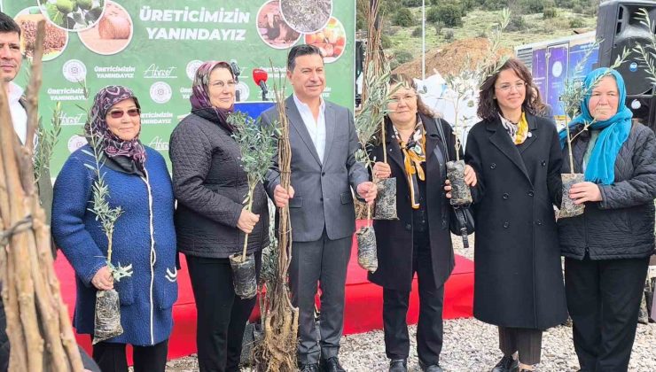 Muğla’da toprak gelecekle buluşuyor: “50 bin fidan üreticiye teslim edildi”