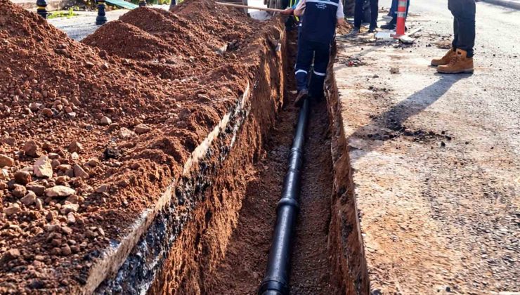 MUSKİ’den Bodrum Yalıkavak’ta içme suyu hat yenileme çalışması