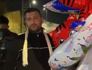 Turgutlu’da baloncudan çocuklara Ramazan sürprizi