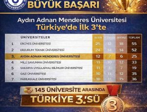 ADÜ Türkiye’de ilk üçte
