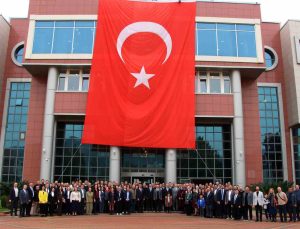 ADÜ’de geleneksel bayramlaşma töreni gerçekleşti