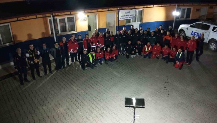 Aydın’da depreme hazırlık tatbikatında ekipler koordinasyonu sahada test etti