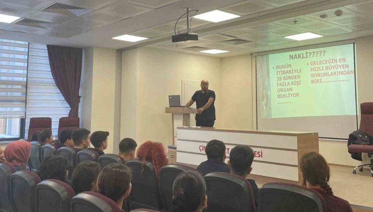 Çine’de sağlık personeline organ bağışı eğitimi