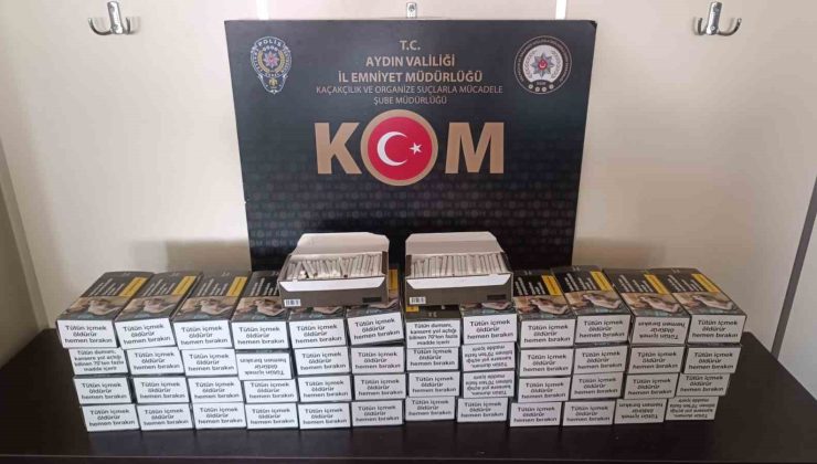 Efeler’de 4 işyerine kaçakçılık baskını