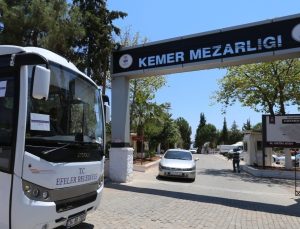 Efeler’de mezarlıklara ücretsiz araç kaldırılacak