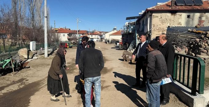 Evi yanan yaşlı kadın için kaymakamlık harekete geçti