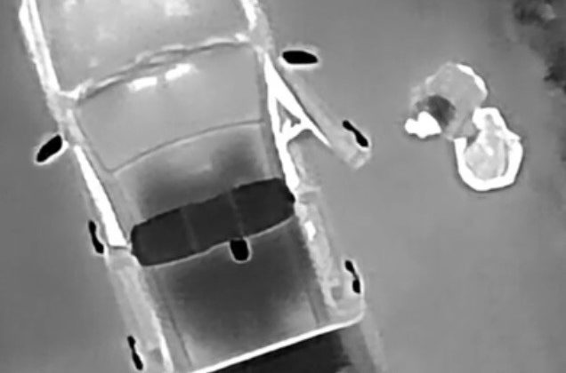 Kaybolan yaşlı adam termal dronla bulundu