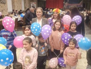 Kaymakam Kan, öksüz ve yetimlerle iftarda buluştu