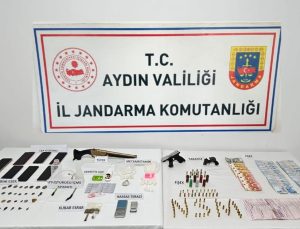 Söke’de tarihi eser ve uyuşturucu operasyonu