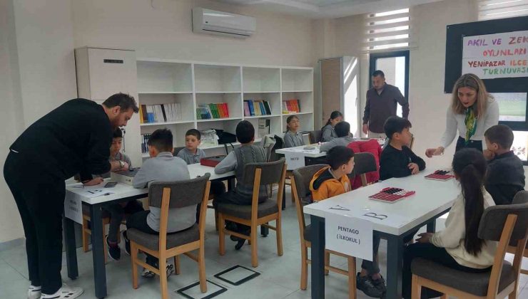 Yenipazar’da minik zihinler yarıştı, şampiyonlar belli oldu