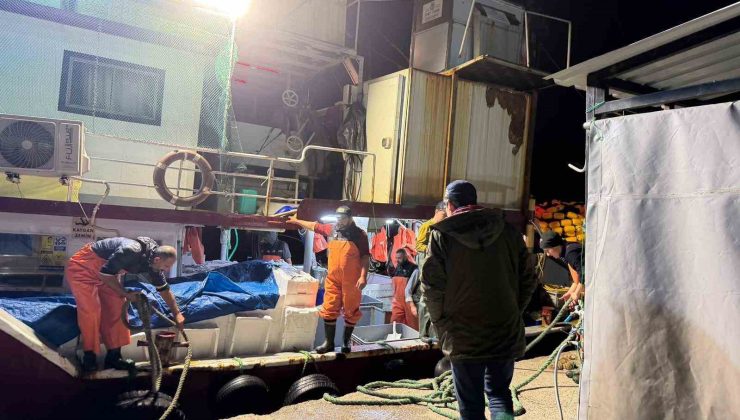 Altınkum ve Taşburun’da balıkçılara kota denetimi