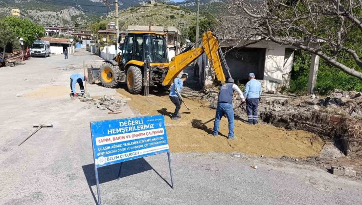 Aydın’ın ulaşım ağını güçlendiren çalışmalar sürüyor