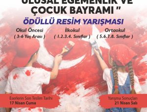 23 Nisan Temalı ödüllü resim yarışması