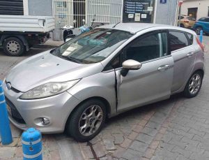 El frenini çekmeyi unutunca canından oluyordu