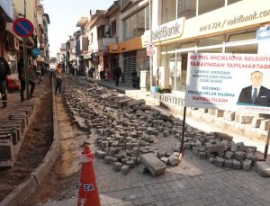 İncirliova’da Fevzi Paşa Caddesi yenileniyor