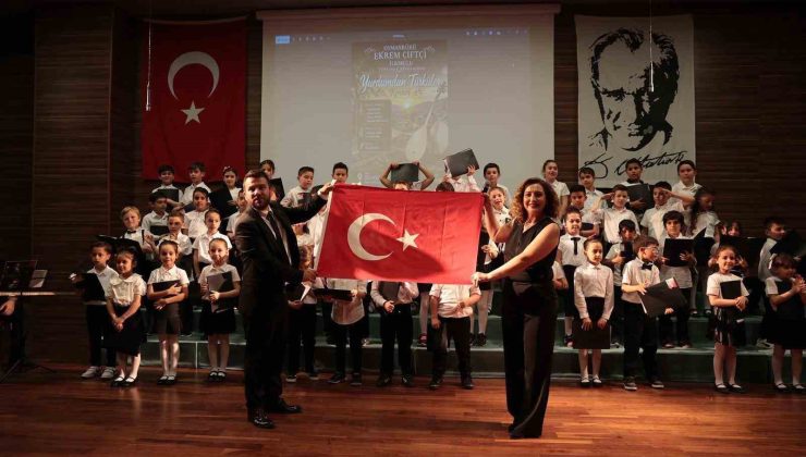İncirliova’da minik seslerden türkü şöleni