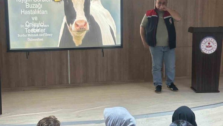 Köşk’te üreticilere buzağı ölümleri ve üreme verimliliği eğitimi