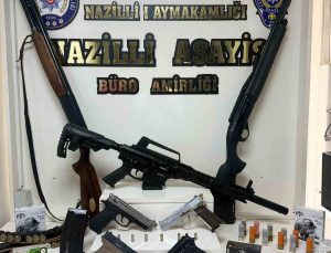 Sosyal medyadan silah teşhiri yapan 3 kişi yakalandı