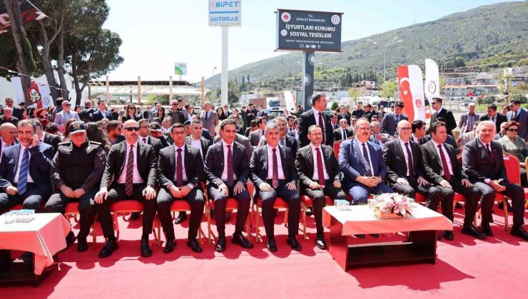 Sosyal Tesise dönüşen Söke Eski Cezaevi restoran ve satış ofisi törenle açıldı