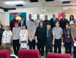 Yenipazar’da ortaokullar arası matematik olimpiyatı tamamlandı