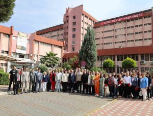 Aydın Devlet Hastanesi’ne veda programı düzenlendi