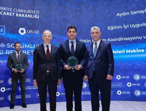 Aydın Sanayi Odası’nda Ticaret Bakanlığı’ndan ‘UR-GE İyi Uygulama’ ödülü