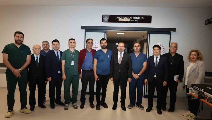 Aydın Şehir Hastanesi’nde ilk anjiyo başarıyla yapıldı