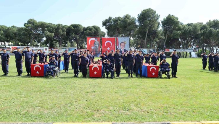 Aydın’da 22 özel birey askerlik yemini etti