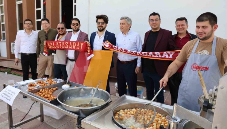 Aydın’da Galatasaraylı avukatlar, şampiyonluk lokması döktürdü