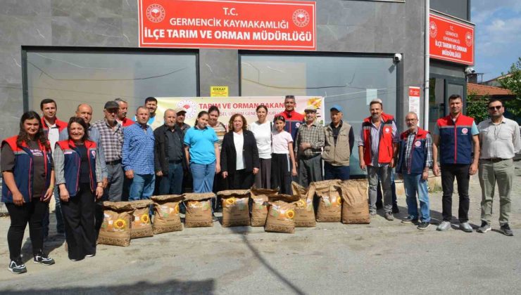 Aydın’da TAKE projeleriyle üreticiye tohum desteği sürüyor