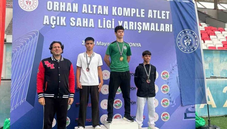 Aydınlı sporculardan Konya’da madalya yağmuru