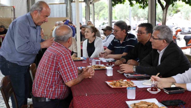 Başkan Tetik, Şirinevler’de vatandaşları dinledi