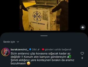 Başkan Zencirci’den konteyner mizahı: “Konum atın, kamyon göndereyim”