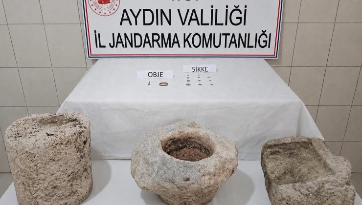 Bozdoğan’da tarihi eser operasyonu