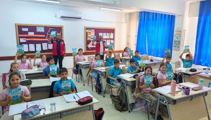 Çine’de öğrencilere su verimliliğinin önemi anlatıldı