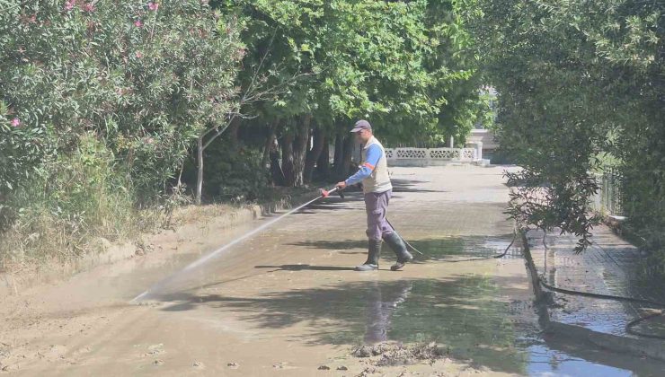 Davutlar’ın sokaklarında bayram temizliği