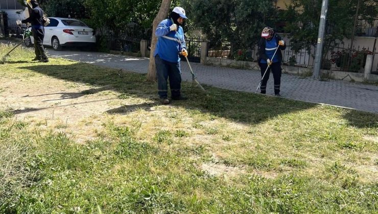 Didim Belediyesi ekipleri ilçe genelindeki çalışmalarını sürdürüyor