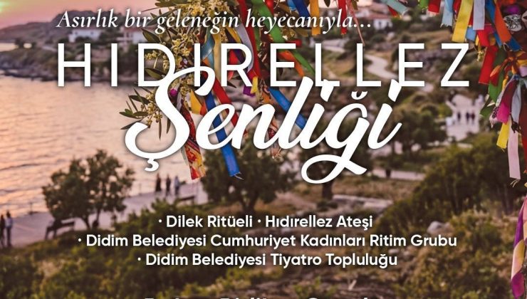 Didim Belediyesi’nden Hıdırellez Şenliği
