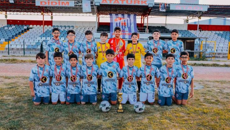 Didim Belediyespor 4 ayrı yaş kategorisinde şampiyon oldu