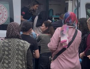 Dumanları gören yaşlı kadın fenalaştı