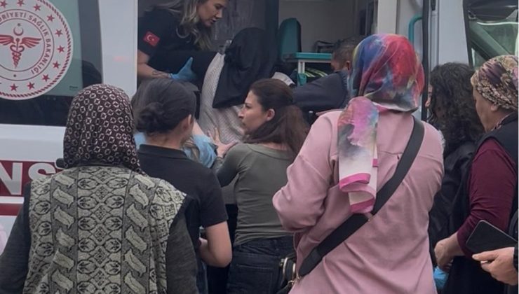 Dumanları gören yaşlı kadın fenalaştı