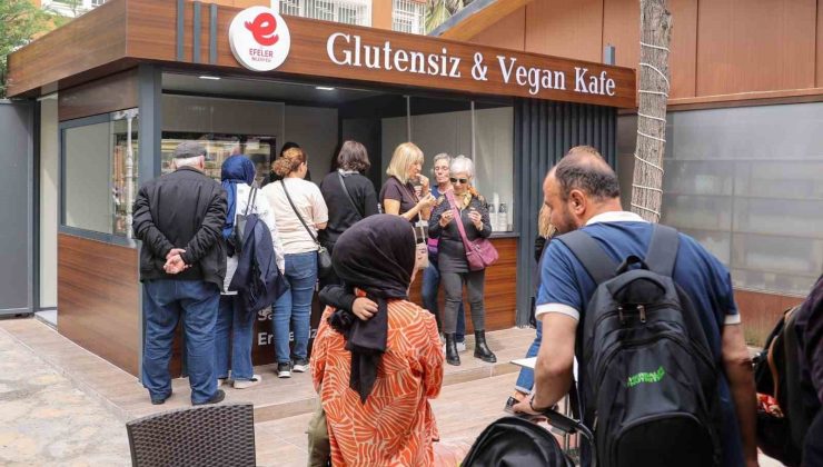 Efeler’de çölyak hastalarına güvenli lezzet durağı