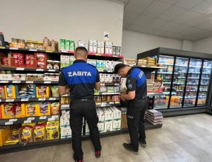 Germencik’te bayram öncesi marketlere sıkı denetim