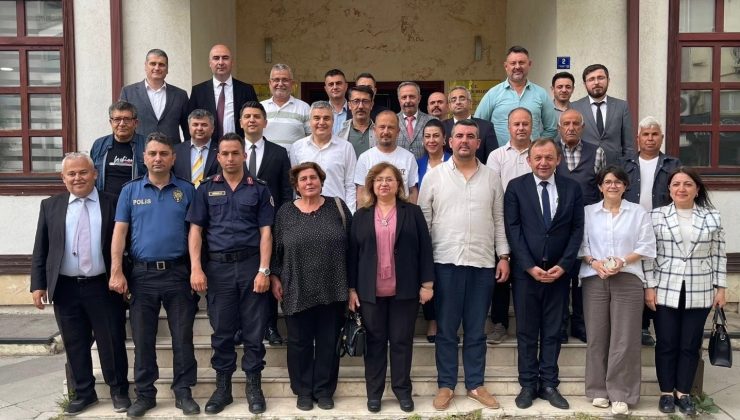 Germencik’te protokol ve vatandaşlar bayramlaşma programında buluştu