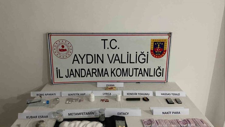 Germencik’te uyuşturucu baskını: 5 gözaltı
